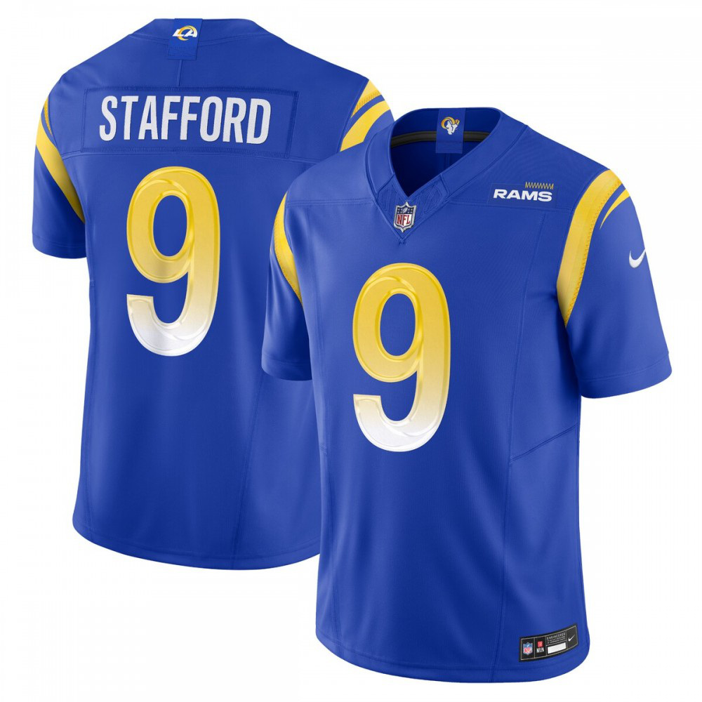 Matthew Stafford Los Angeles Rams Nike Vapor F.U.S.E. Limited Jersey - Royal-GridironStore
